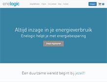 Tablet Screenshot of enelogic.com